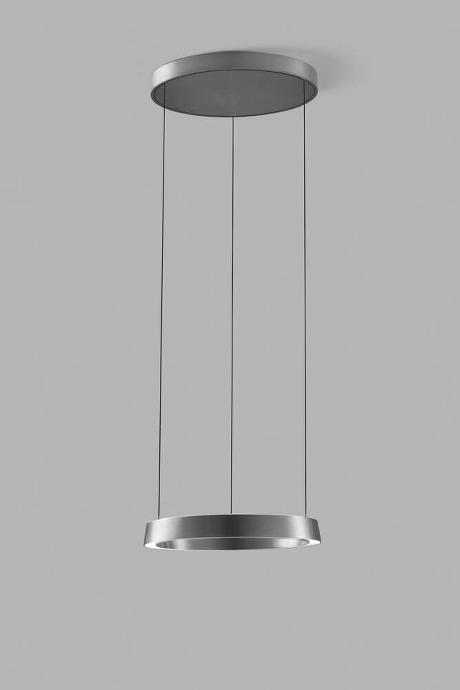 Edge Round Ø500 Loftslampe Titanium